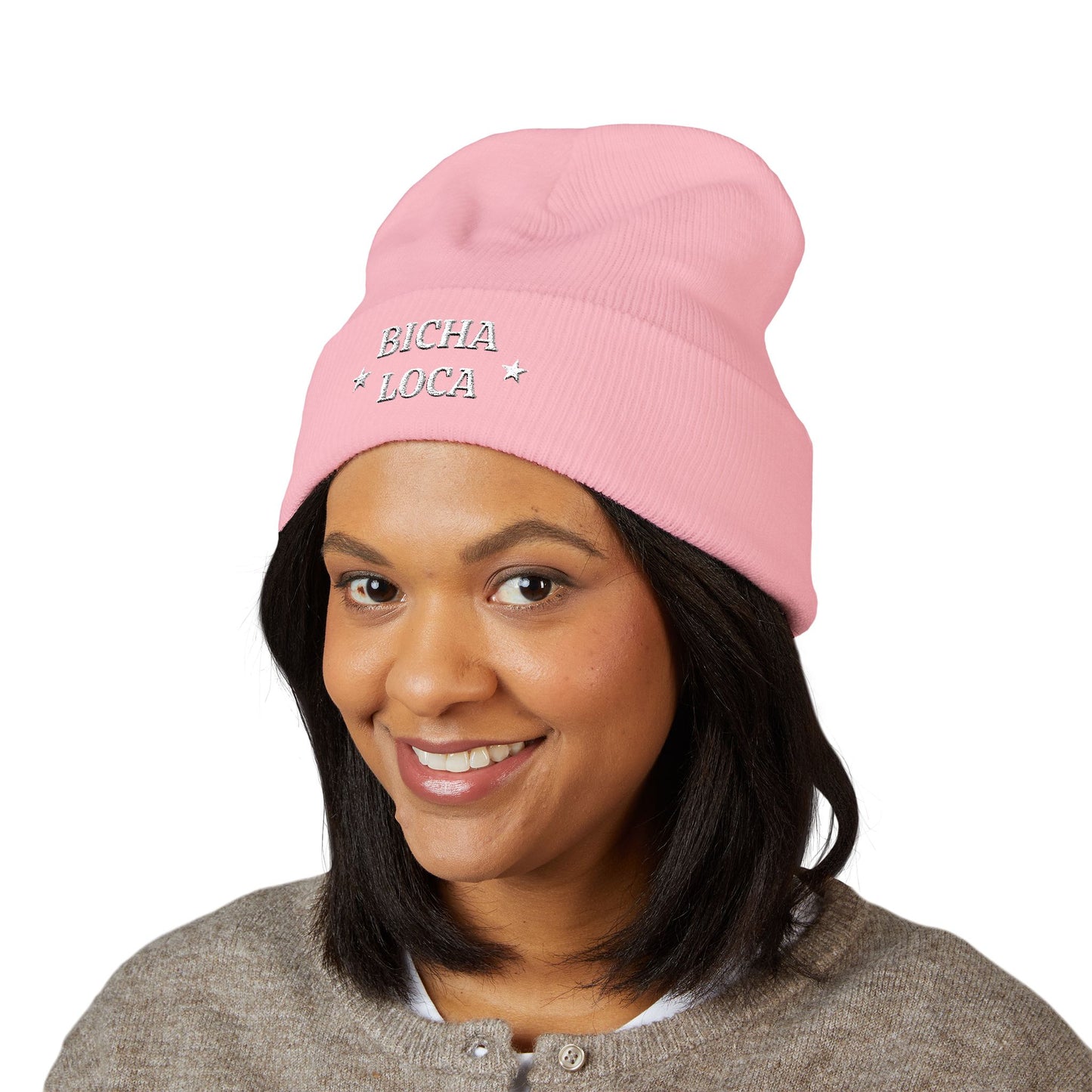 Bicha Loca Embroidered Beanie 🤪