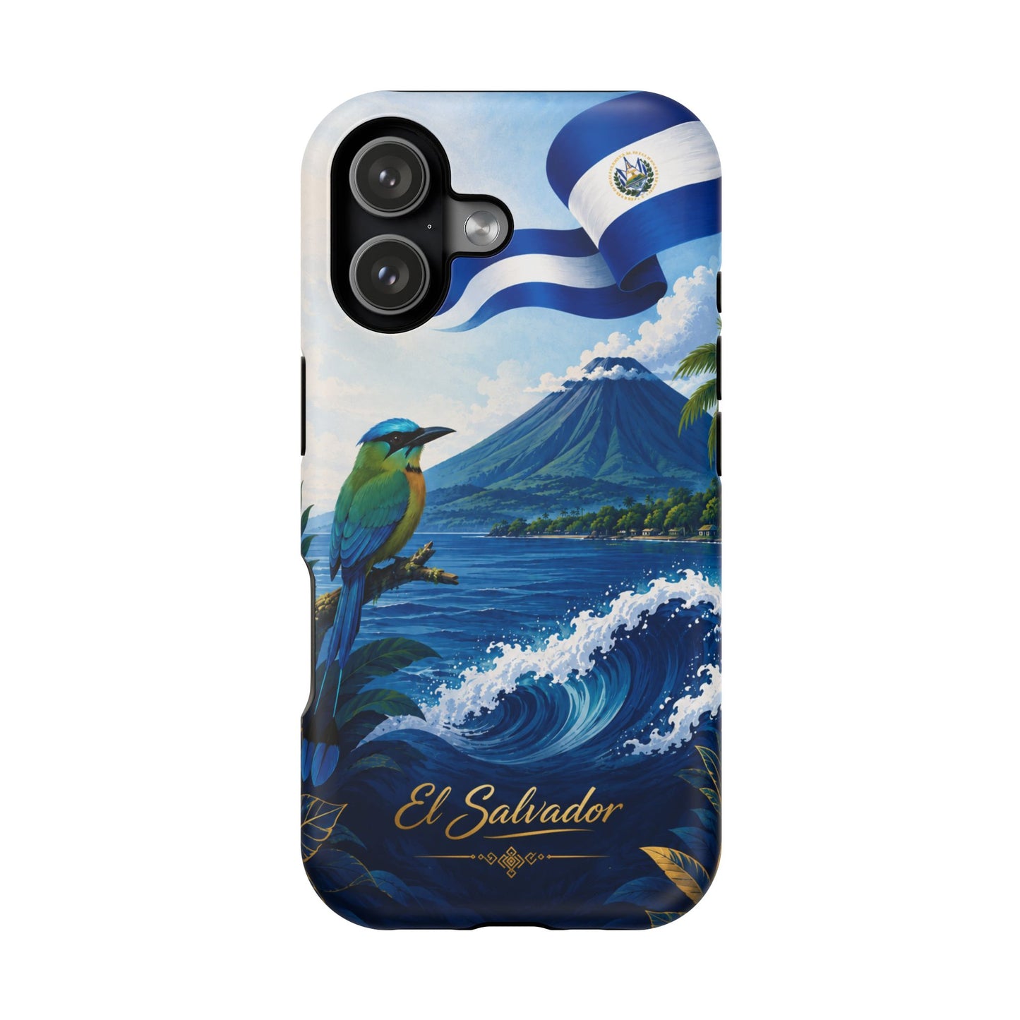 El Salvador Flag & Coastal — iPhone 17 Case
