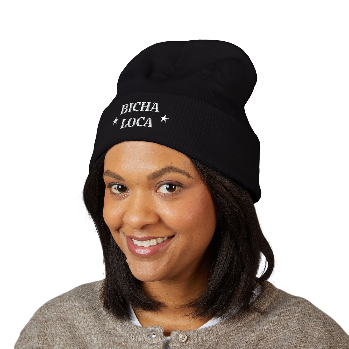 Bicha Loca Embroidered Beanie 🤪