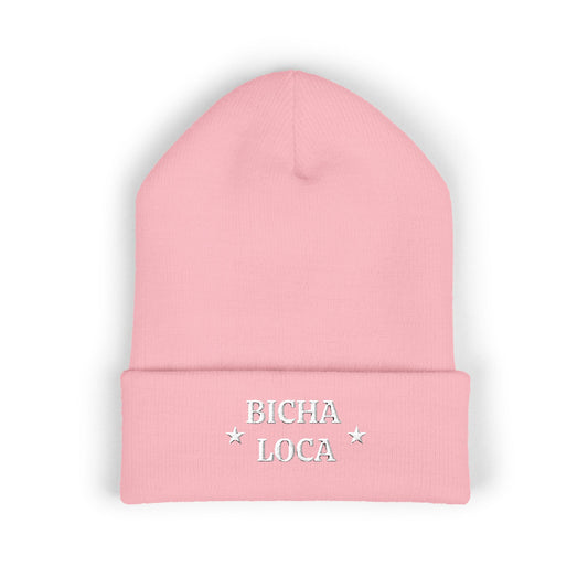 Bicha Loca Embroidered Beanie 🤪