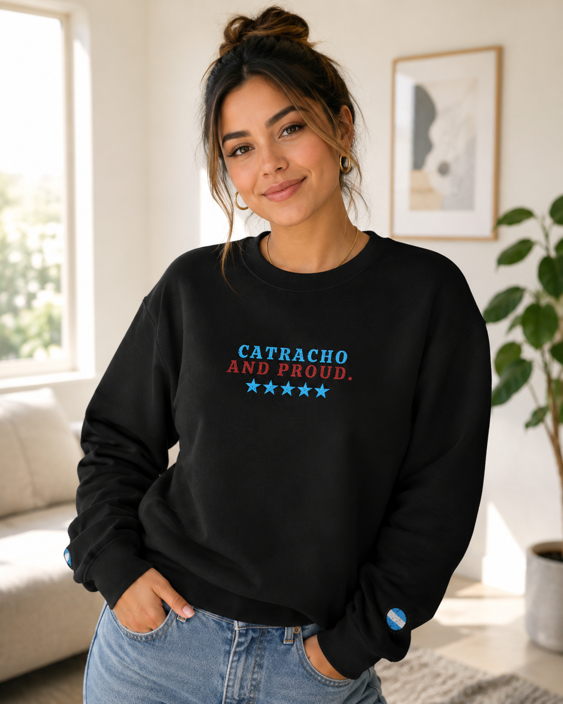 Catracho and Proud 🇭🇳  — Cozy Sweatshirt
