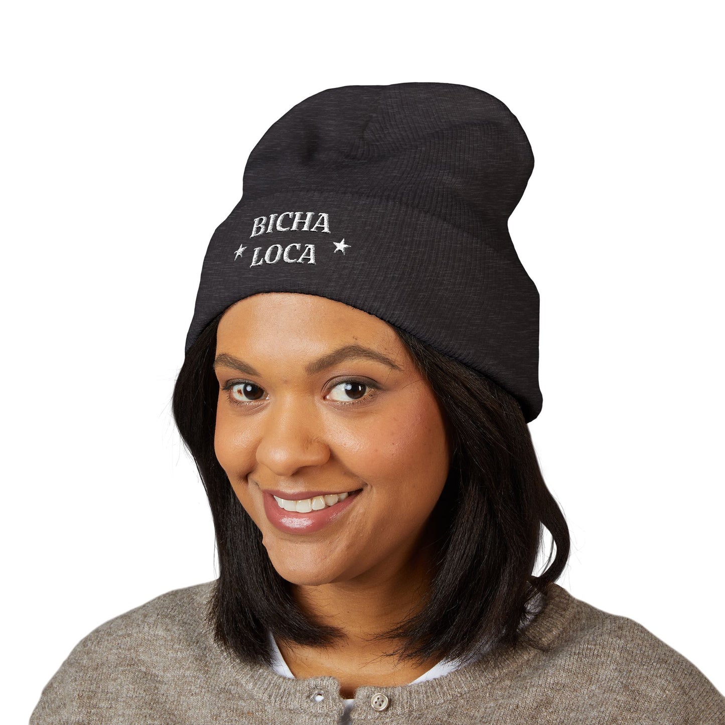 Bicha Loca Embroidered Beanie 🤪