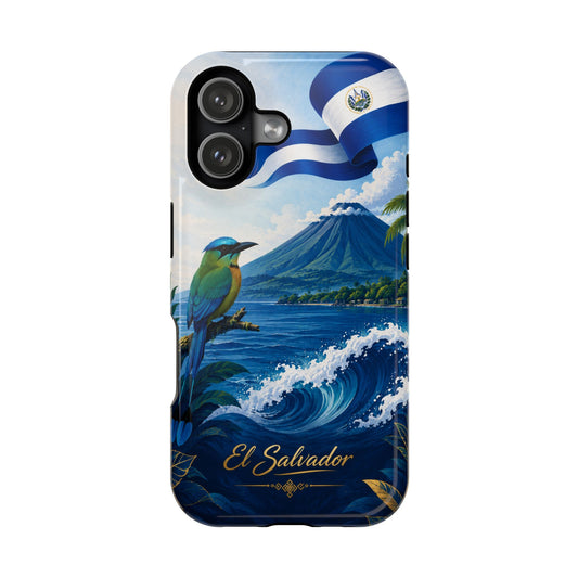 El Salvador Flag & Coastal — iPhone 17 Case