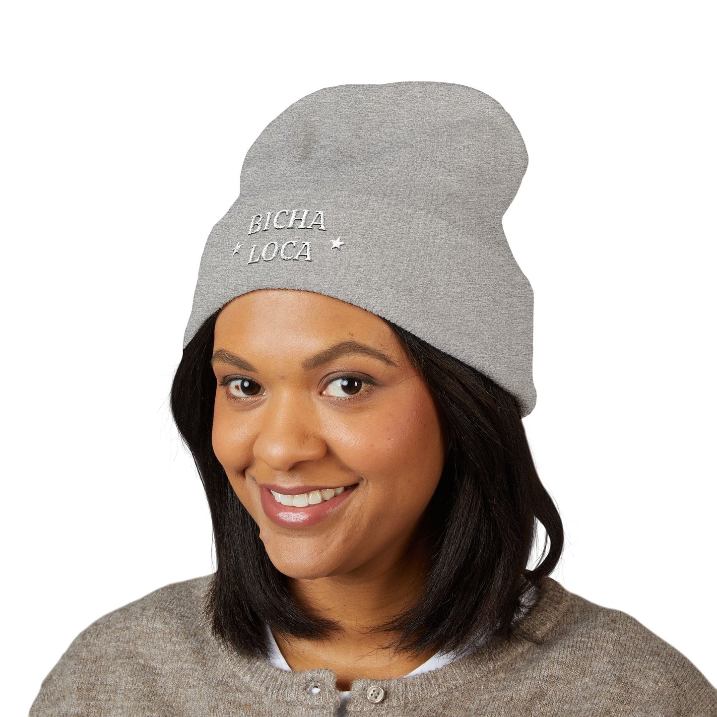 Bicha Loca Embroidered Beanie 🤪