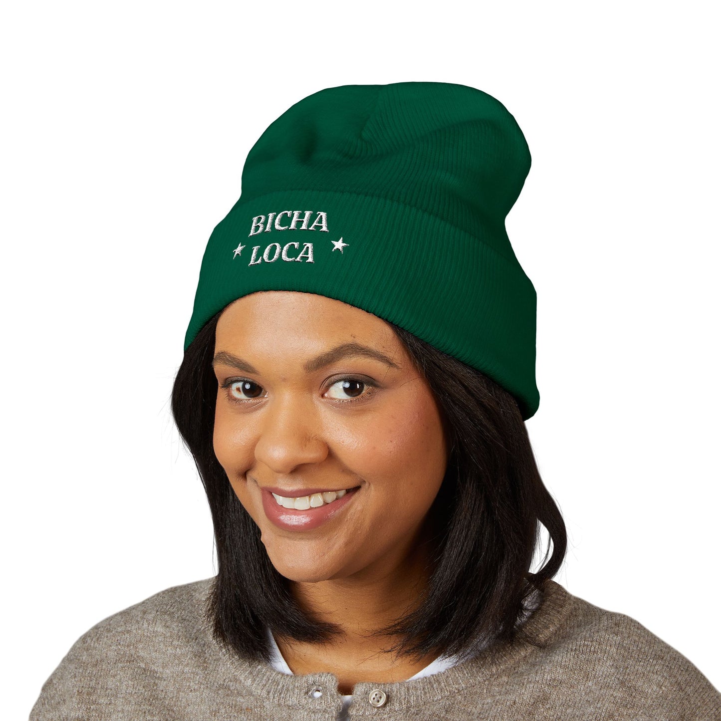 Bicha Loca Embroidered Beanie 🤪